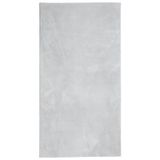 VidaXL Vloerkleed HUARTE Laagpolig Zacht Wasbaar 80x150 cm Grijs