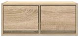 StarTech Twee-delig TV-meubel - Moderne stijl - Hout - Gemakkelijk schoon te maken - Afmetingen 60 x 31 x 25,5 cm - Bruin