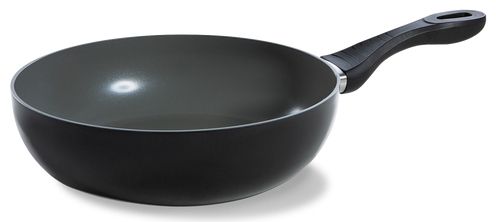 BK Easy Basic Ceramic Wokpan 28 cm - 4.2L - PFAS-vrij - Zwart