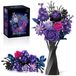 Esun Fleurs Roses pour adultes filles Jouets Blocs de construction, (SET, 822 Pièce, Ensemble complet), Cadeau pour femmes Décoration d'intérieur pour anniversaire 822Pièce