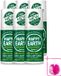 Happy Earth 6 x Deodorant Roll-On 100% Natuurlijk Bergamot Cedarwood 75 ml