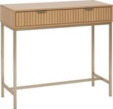 5Five Table console - 81x35x90cm - Beige