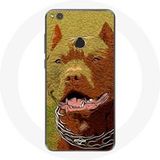 Maniacase Etui voor Huawei P8 Lite 2017 Amerikaanse Pit Bull Terrier
