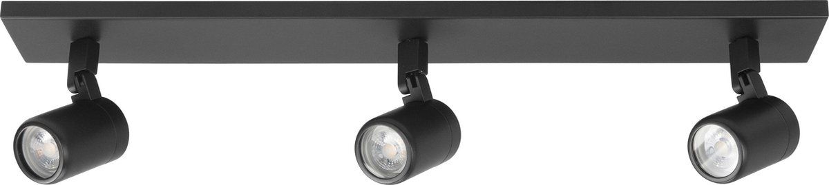 HighLight spot Rain 3 lichts balk - zwart