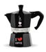 Bialetti Moka Express I Love Coffee - Cafetière italienne - Noir - 3 tasses - 130ml