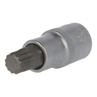 Brilliant Tools 1/2" veeltandbitdop M12 - 55 mm