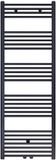 BELRAD Badkamer Radiator 1600x600mm Zwart Mat Geborsteld – Middenaansluiting – 828W