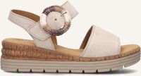 Gabor 706 Sandalen - Sleehak - Dames - Beige - Maat 38,5
