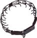 Hs Sprenger Choke halsband Lock Zwart Roestvrij staal