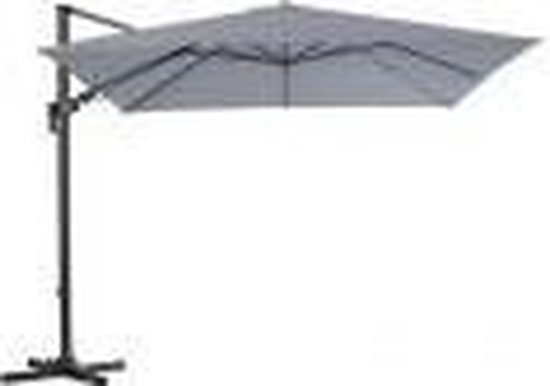 SenS-Line parasol Borneo Deluxe 300x300 m Grijs