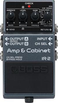 Boss IR-2 - Simulateur d'ampli et de baffle IR