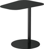 en.casa Bijzettafel Nastätten 50x50x38 cm zwart mat