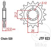 JT CORVER S.A. Pignon 14Z PAS 520