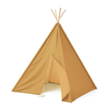 KIDS CONCEPT ® Tipi tent 160 cm hoog geel