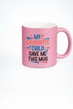 sublimatievoordeel Sublimatie groothandel My Favourite Child Gave Me This Mug