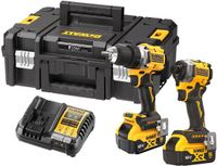 DeWALT DCK2051P2T Accu combiset 2-delig (DCD800 + DCF850) 18V XR 5.0Ah in TSTAK