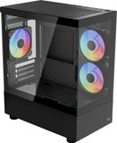 Aerocool Geh Viewport Mini-G-BK-v4 Micro/MiniITX ARGB noir