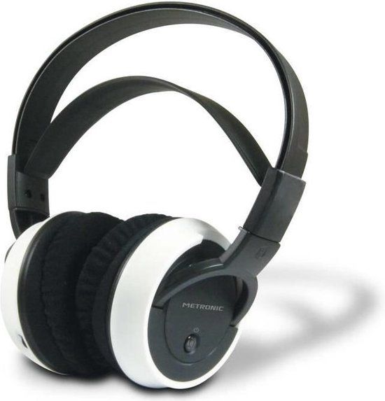 Metronic 480179 - Koptelefoon - over oor - UHF - draadloos
