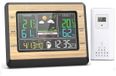 Merkloos Weerstation Draadloos met buitensensor 6 inch kleurendisplay Binnen en buiten Met alarm en wekker
