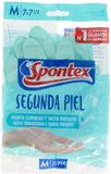Spontex Second Skin Huishoudhandschoenen, nitril, latexvrij, met touchscreen-technologie, maat M 7-7,5