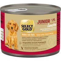 SELECT GOLD Sensitive Junior Kip en rijst 12x200 g