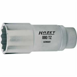 HAZET Dopsleutel 3/8 12mm 12-kant lang 880TZ-12