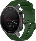 Strap-it Polar Grit X Pro siliconen bandje - legergroen