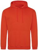 Just Hoods College Hoodie JH001 - Burnt Orange - 3XL