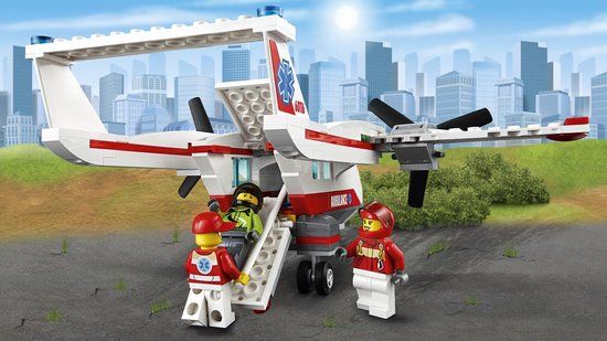 LEGO City Ambulancevliegtuig - 60116