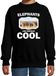 Bellatio Decorations Elephants are serious cool Dieren kudde olifanten sweater zwart kinderen - cadeau olifant/ olifanten liefhebber - kinderkleding / kleding 134/146