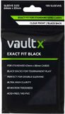Vault X Exact Fit Card Sleeves Voor Sportkaarten & TCG - Zwart/100 Stuks