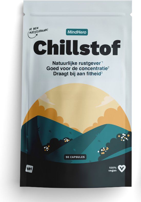 Mindhero Chillstof Dagformule Capsules 90CP