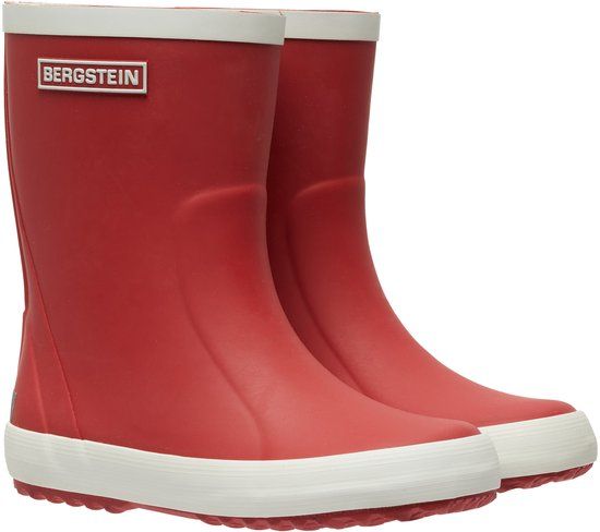 Bergstein Classic Unisex Junior Regenlaarzen - Rood