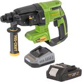 Procraft PHA40bb accu-boorhamer 20 V 2,6 J SDS plus borstelloos + 1x accu 2,0 Ah + oplader