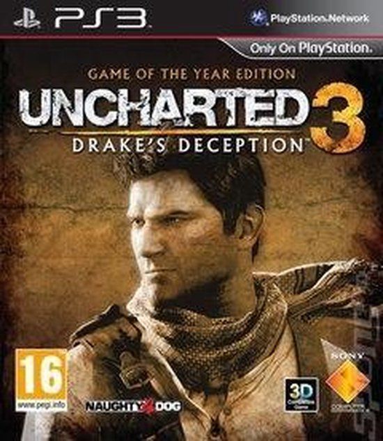 Sony Playstation Sony Uncharted 3: Drake's Deception - Game of the Year Edition - PS3