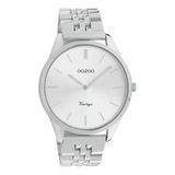 OOZOO Timepieces C9981 Unisex Polshorloge Zilverkleurig Staal Analoog Quartz