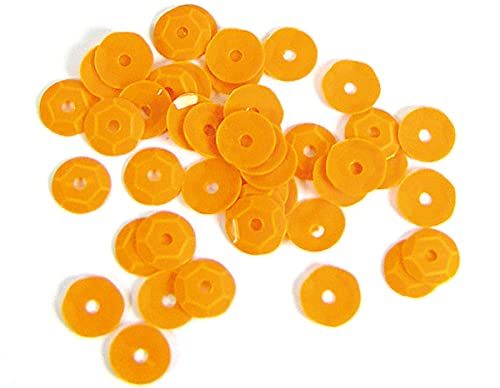 INNSPIRO oranje pailletten 7mm 500g - 8428885005132