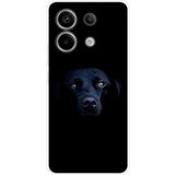 Xiaomi Bedrukt siliconen hoesje compatibel met Xiaomi Redmi Note 13 Pro 5G Chien noir