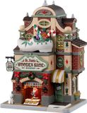 Lemax - 'St. Nick's Wooden Shoe Shop' - Verlicht gebouw