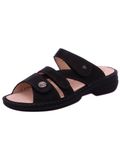 Finn Comfort Muiltjes 'Pantolette Damen 82568 274099 Echtleder in schwarz' zwart