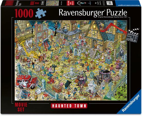 Ravensburger Movie Set 2: Haunted House Legpuzzel - 1000 Stukjes