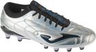 Joma Evolution 25 EVOW FG Voetbalschoenen Mannen Zilver Maat 40