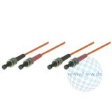 Tecline 76801 OM1 vezel LWL-kabel (62,5/125 µm, 1,0 m) oranje