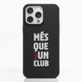 FC Barcelona FC Barcelone Coque de Téléphone Fibriva™ Officielle Noire avec Slogan
