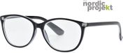 Nordic Vision ASKERSUND lunettes de lecture +1.00 - Noir