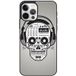 Apple iPhone 12 Versterkt hard hoesje - ontwerp skull music