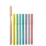 Keyroad Pastel Stiften Set - 8 Levendige Kleuren