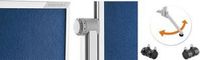 Magnetoplan Presentatiebord, 1200 x 1500 mm, Grijs
