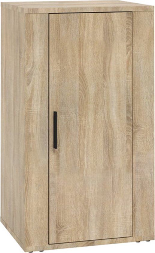vidaXL Dressoir 40x33x70 cm bewerkt hout sonoma eikenkleurig