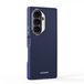 Dux Ducis Vyne Hoesje Geschikt voor Samsung Galaxy Z Fold 8 Ultra - Camerabescherming - Compatibel met MagSafe - Back Cover Blauw